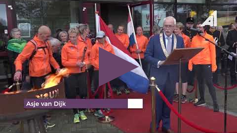 Aankomst bevrijdingsvuur Barneveld 2019