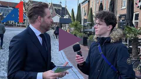 Hugo de Jonge: "De aantallen die Nijkerk bouwt zijn indrukwekkend."