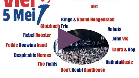 Het 'Vier 5 mei Festival"