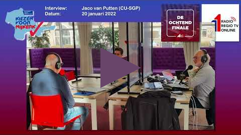 A1 Mediagroep   Kiezen voor Nijkerk   interview Jaco van Putten CU SGP 20 januari 2022 1