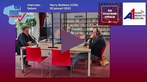 A1 Mediagroep   Kiezen voor Nijkerk   interview Harry Bokkers CDA 20 januari 2022 2